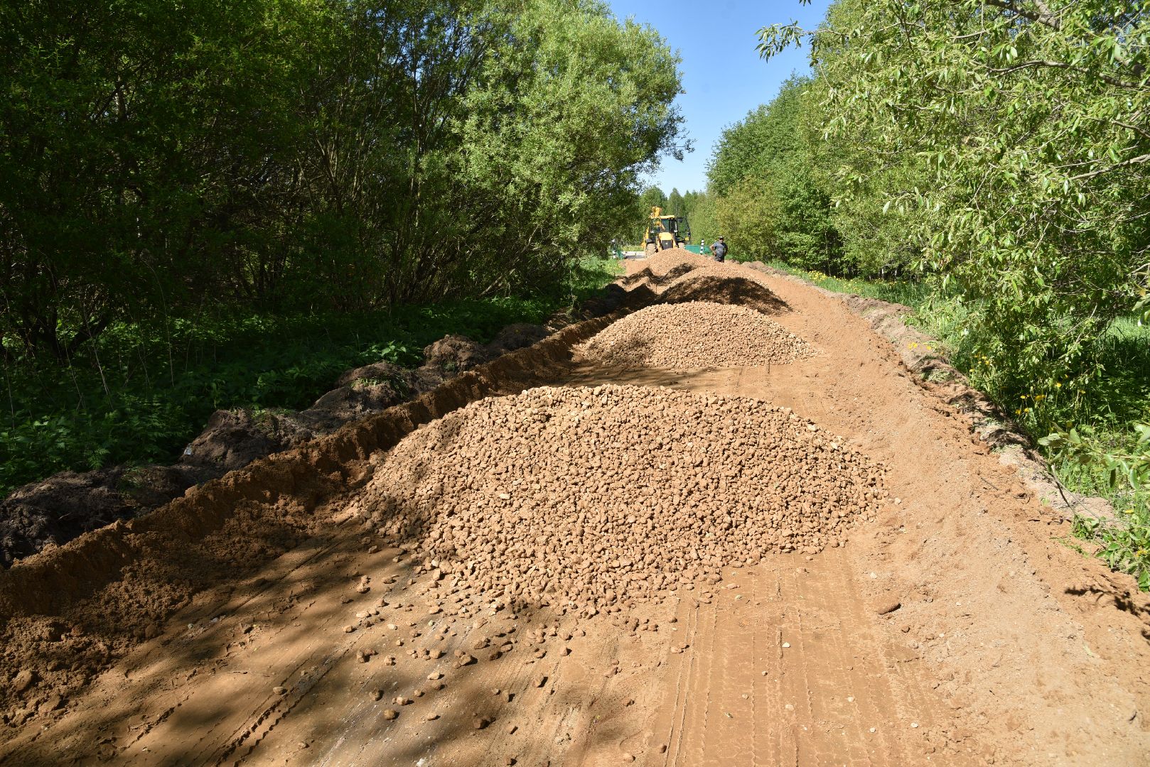 лотошино, ремонт дорог, дороги,