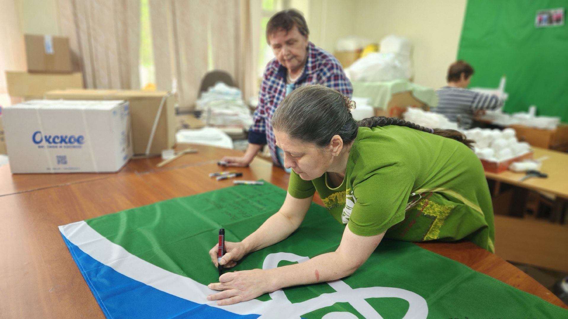 протвино, цми, волонтеры, флаг, поддержка, сво, спецоперация,
