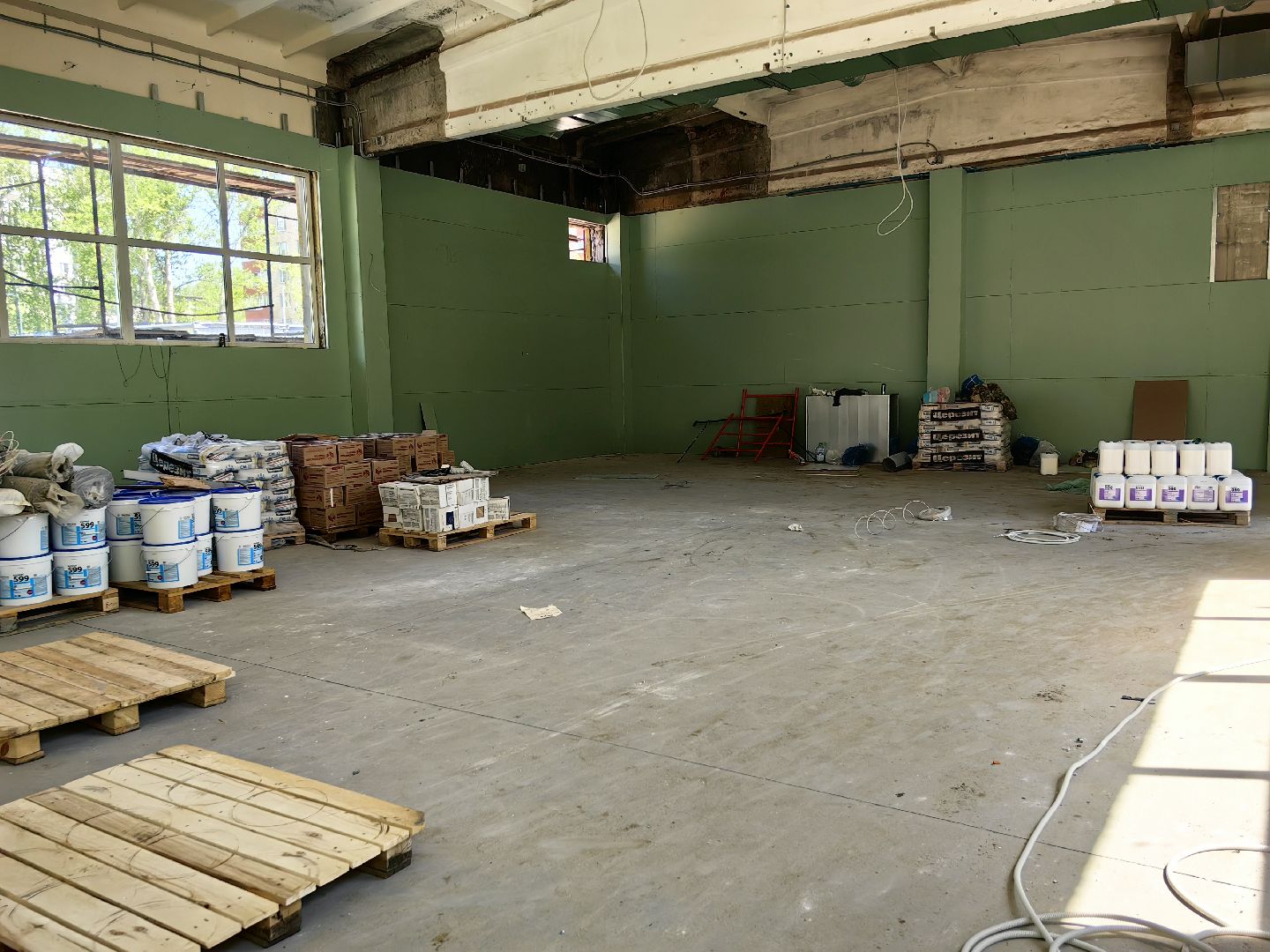 капитальный ремонт, школа, фасад, кровля, оборудование, техника, бригада рабочих, объект,