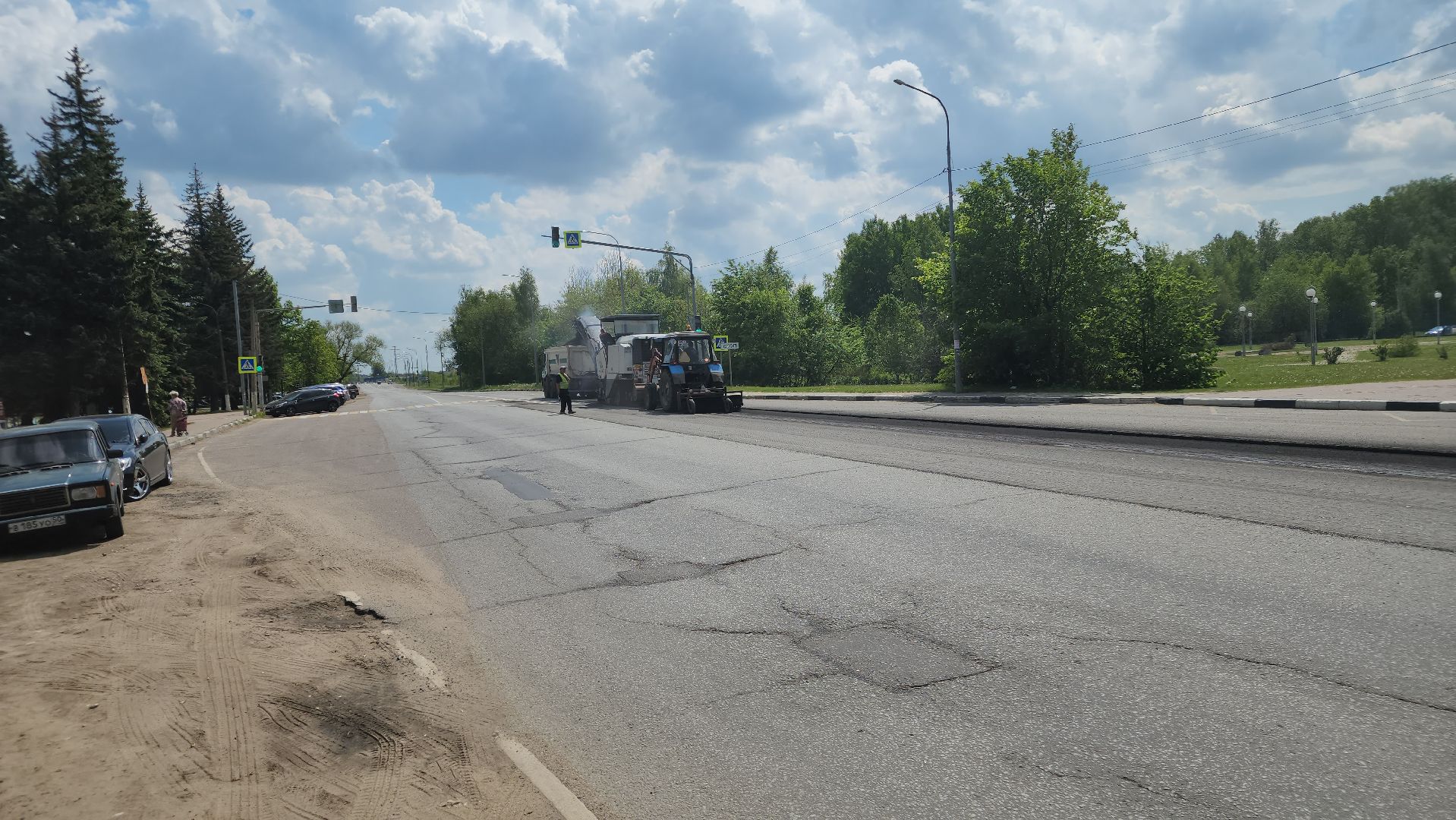 Ступино, Дороги в подмосковье, ремонт дороги,