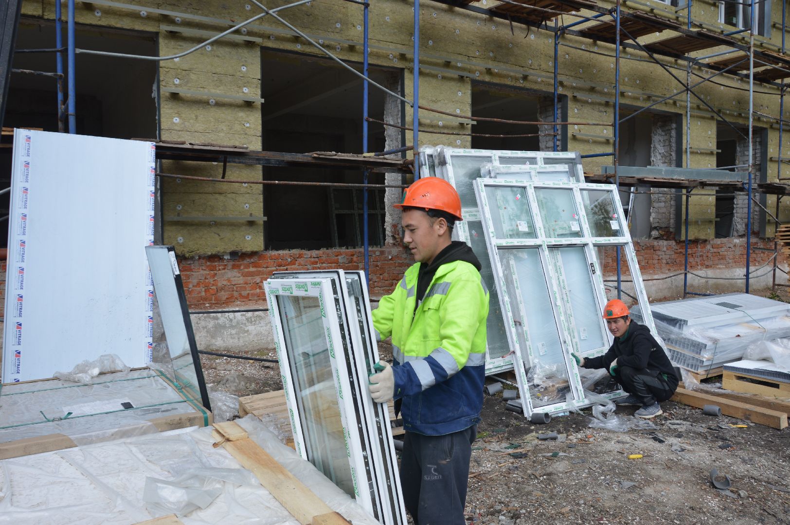 шатура, капетальный ремонт школы, школа 1 корпус 2, шатурторф,