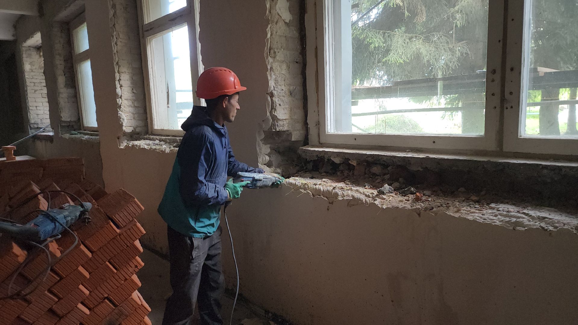 шатура, капетальный ремонт школы, школа 1 корпус 2, шатурторф,