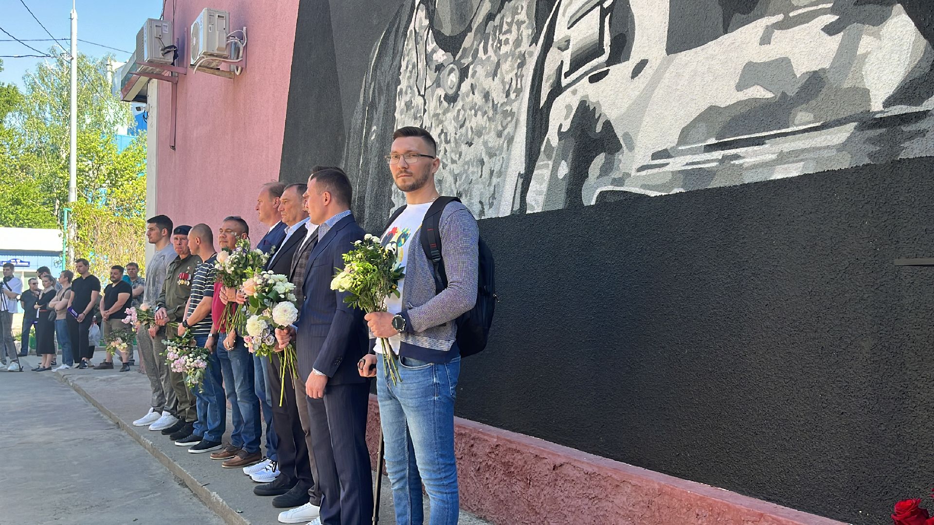 военкор, мурал, семен еремин, мурал в балашихе,герои, герои сво,