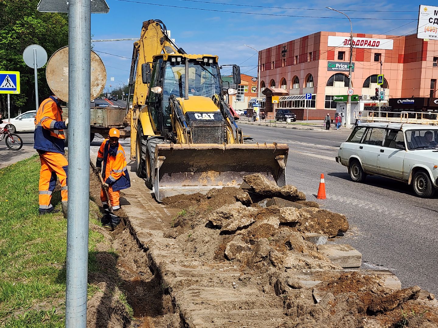 дороги, бордюры, ремонт дорог,