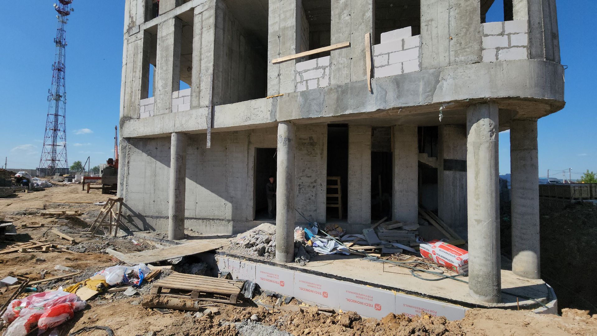 кашира, строительство, административное здание, овд, полиция, инженерные системы, отопление, водоотведение,