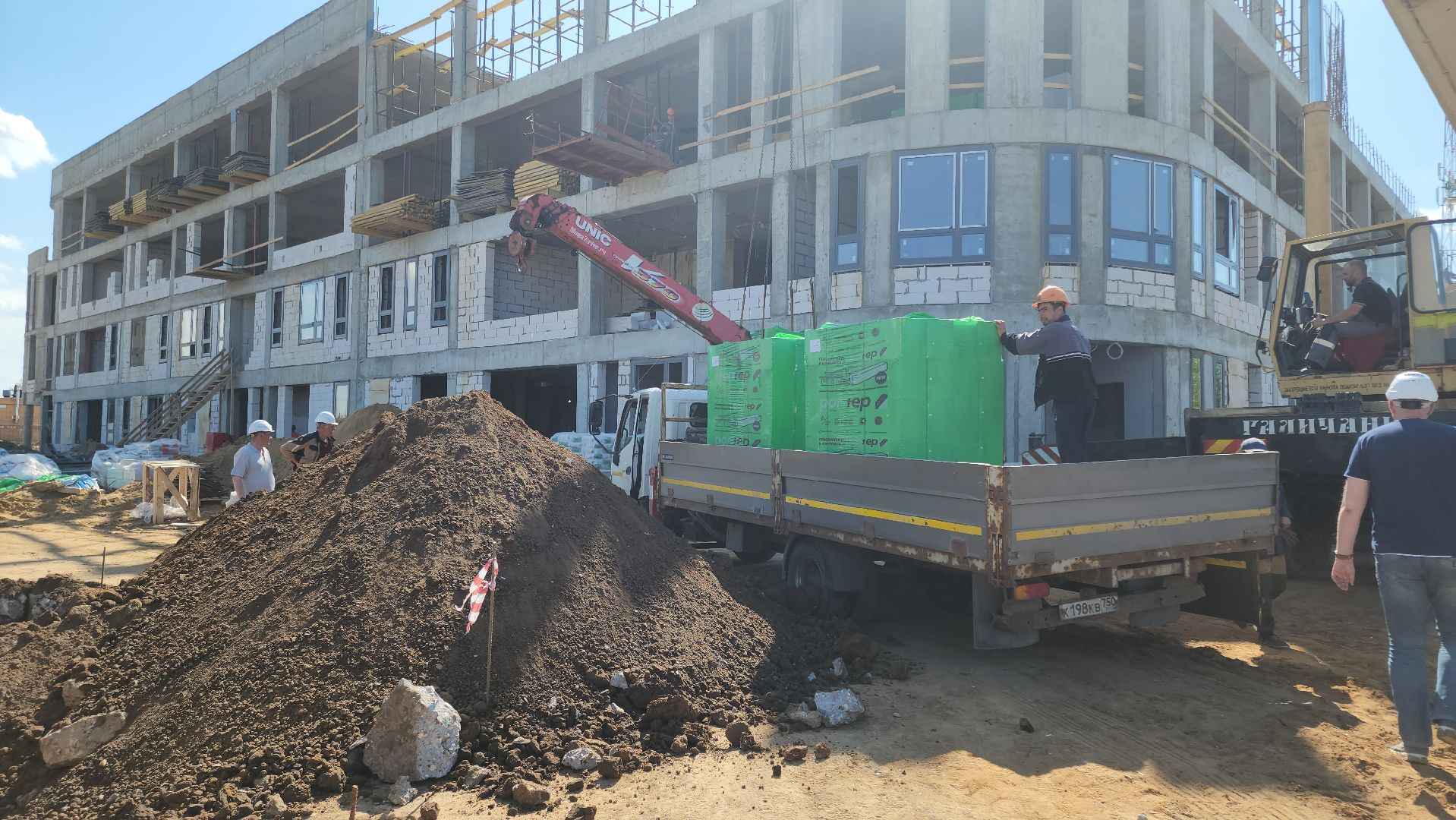 кашира, строительство, административное здание, овд, полиция, инженерные системы, отопление, водоотведение,