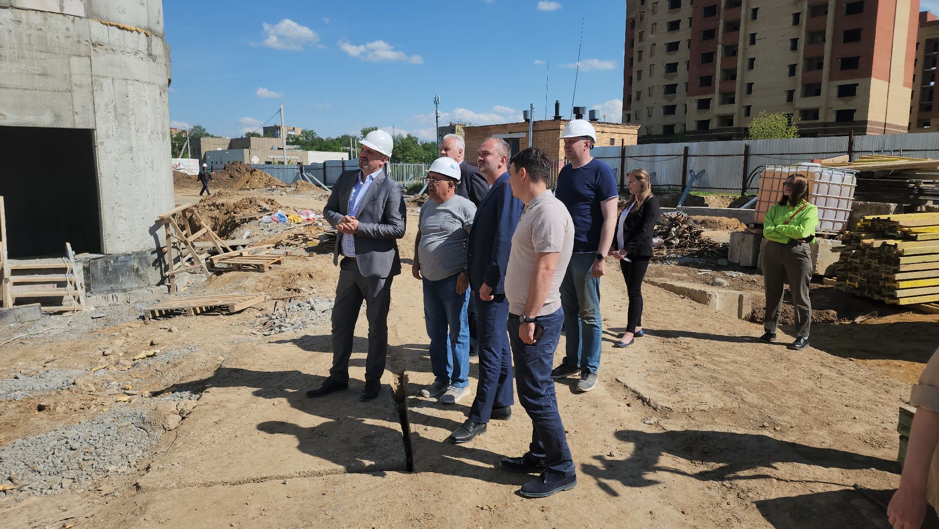 кашира, строительство, административное здание, овд, полиция, инженерные системы, отопление, водоотведение,