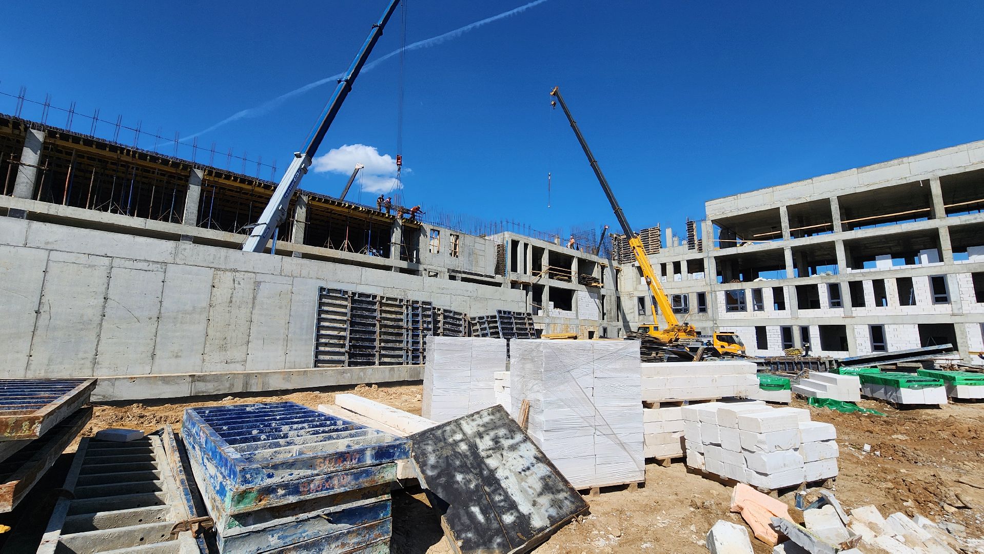 кашира, строительство, административное здание, овд, полиция, инженерные системы, отопление, водоотведение,