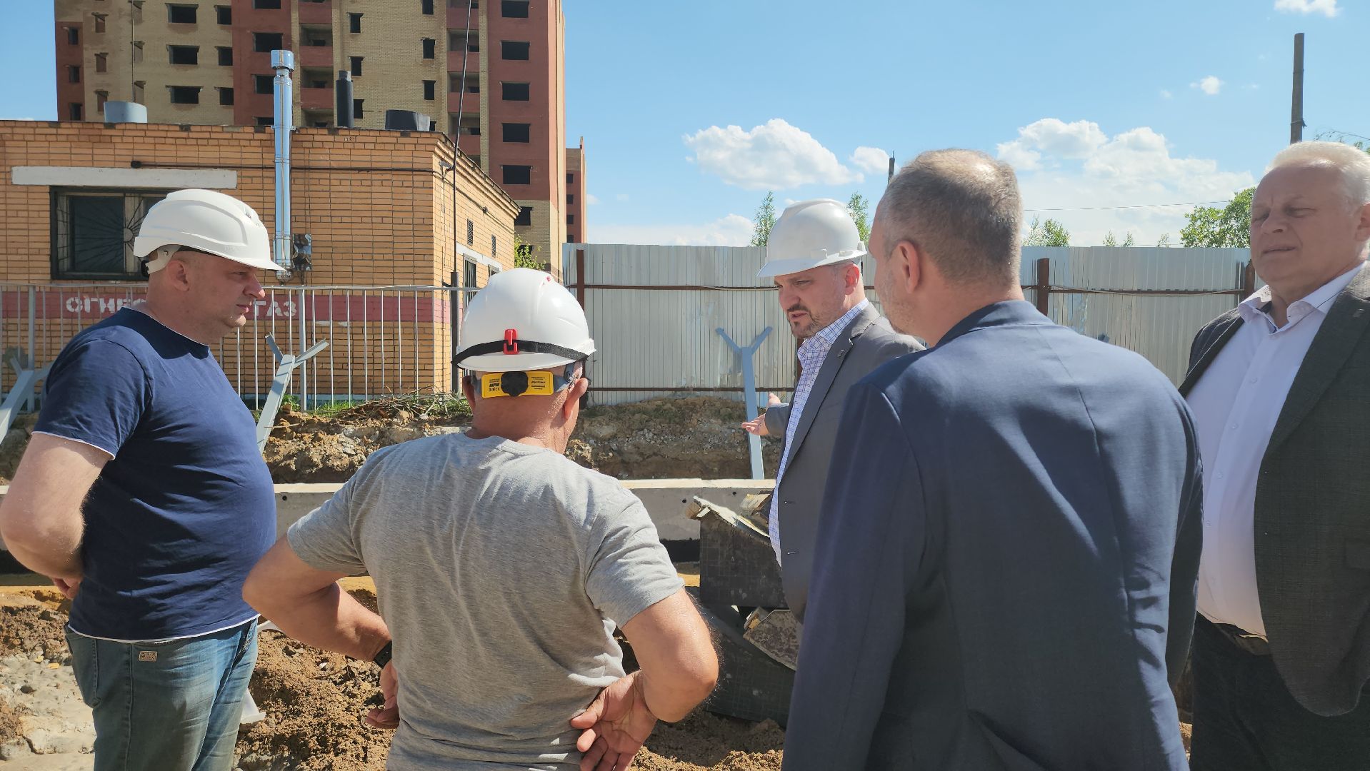 кашира, строительство, административное здание, овд, полиция, инженерные системы, отопление, водоотведение,