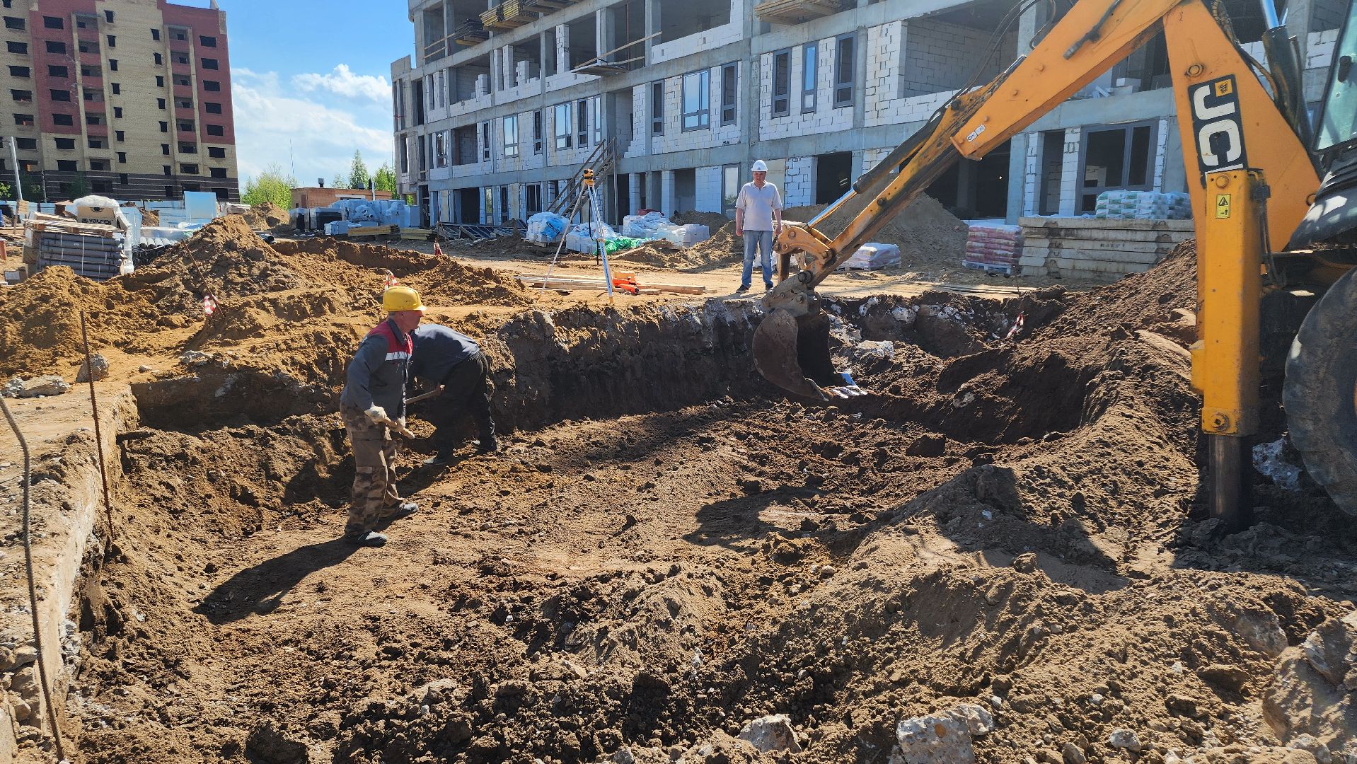 кашира, строительство, административное здание, овд, полиция, инженерные системы, отопление, водоотведение,