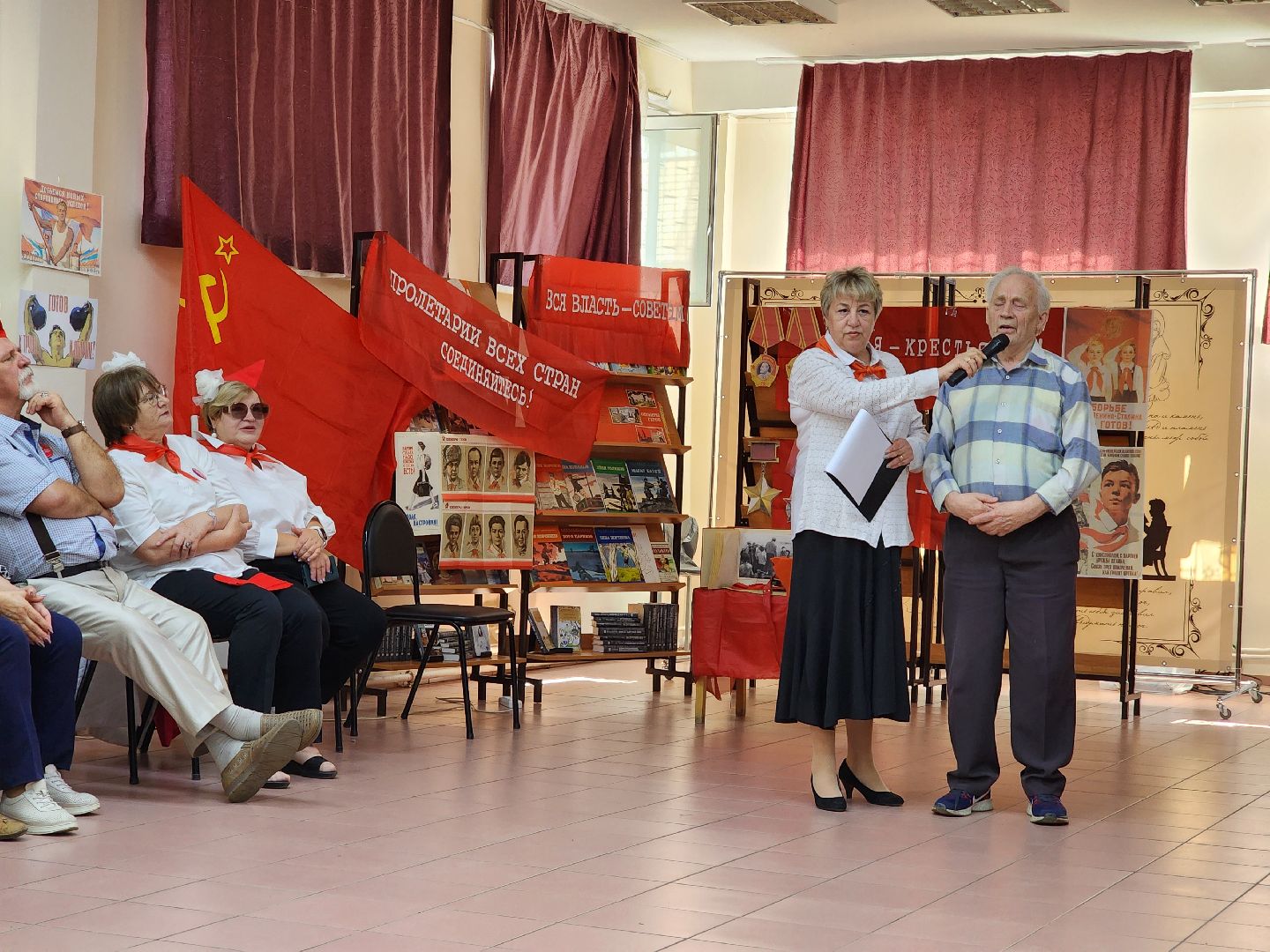 ногинск, активное долголетие, пионеры, общество, жители, библиотека,