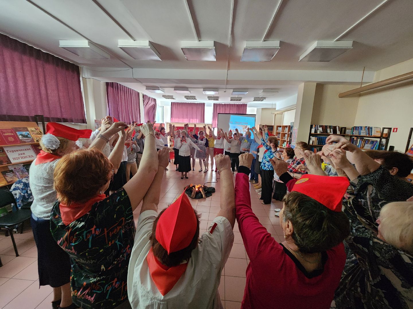 ногинск, активное долголетие, пионеры, общество, жители, библиотека,