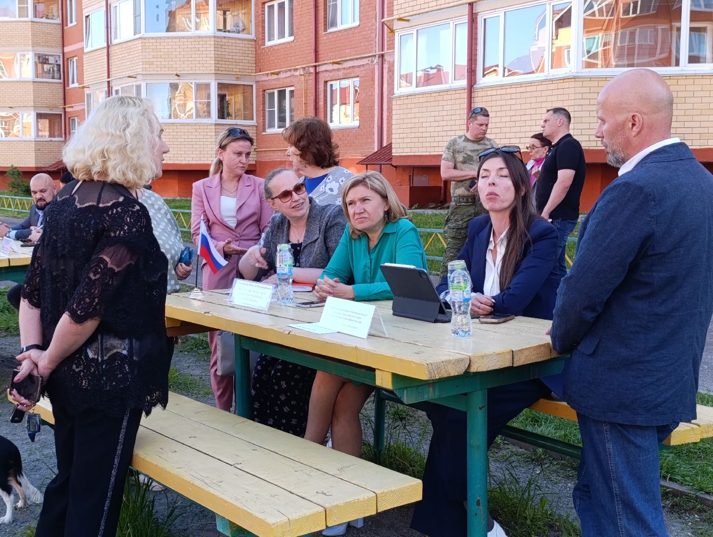 Бронницы, Выездная администрация, Микрорайон Марьинский, Вопросы населения, Вопрос о ремонте школы,