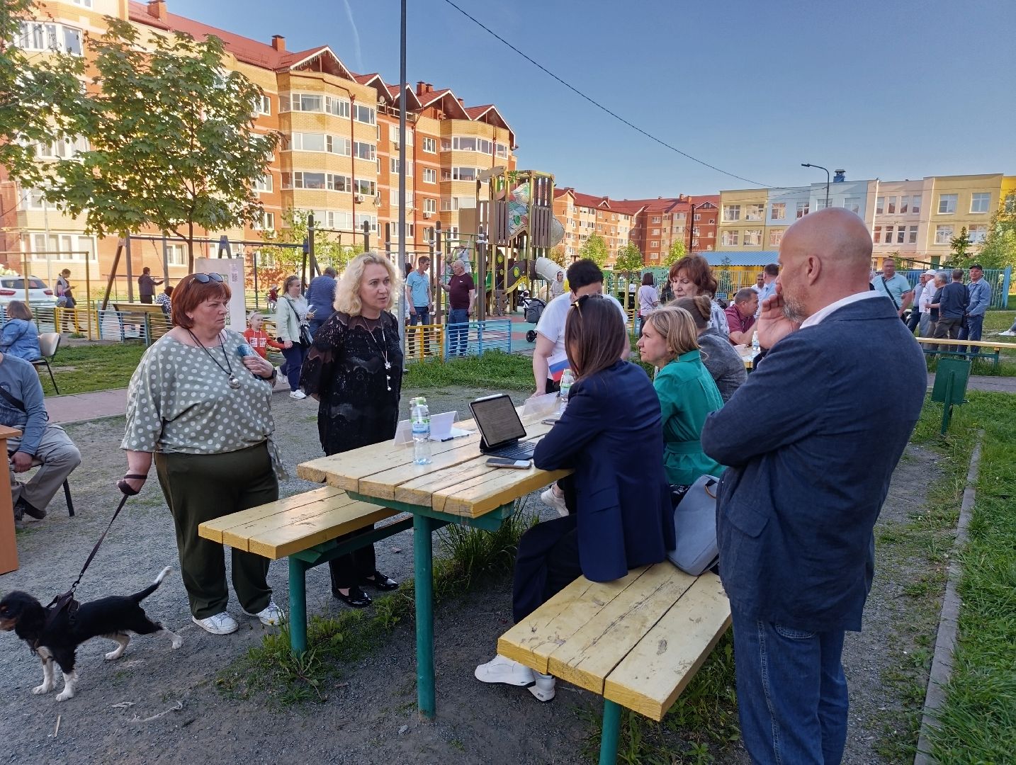 Бронницы, Выездная администрация, Микрорайон Марьинский, Вопросы населения, Вопрос о ремонте школы,