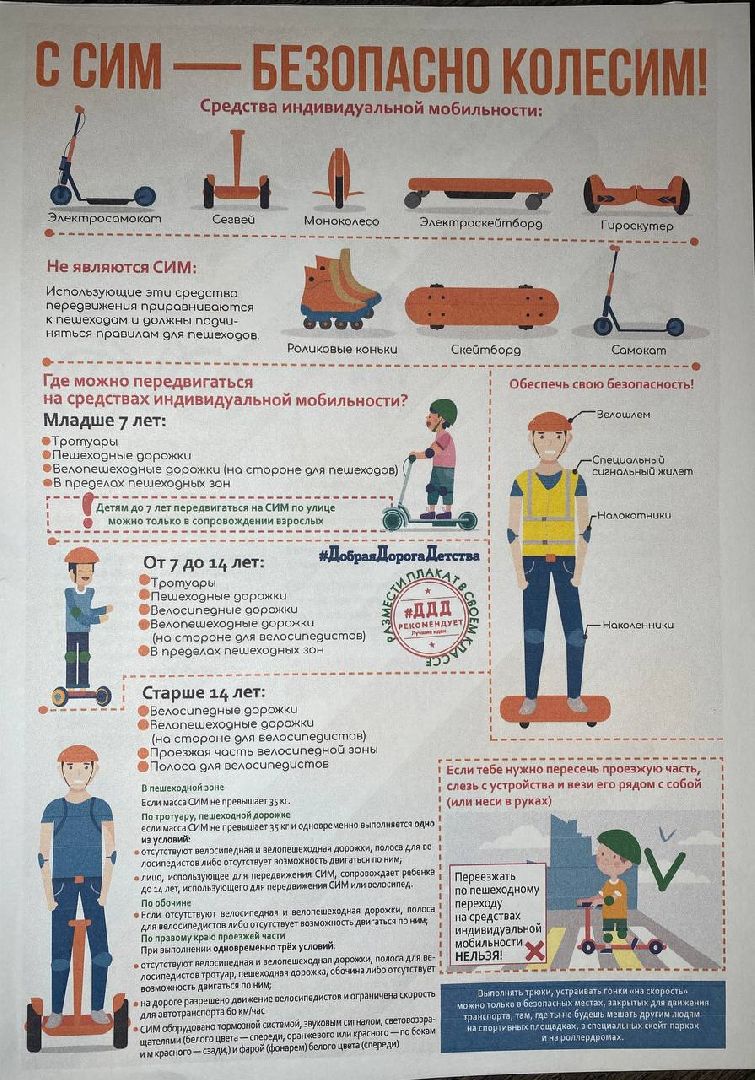 чехов, безопасность, пдд, сим, электросамокаты,