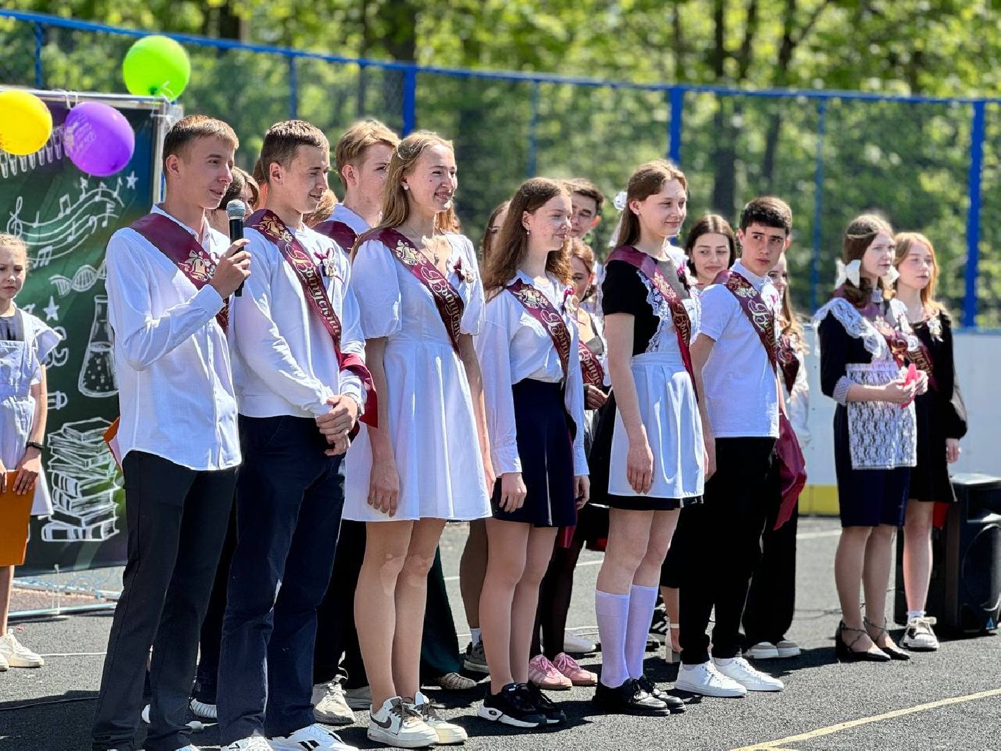 последний звонок, выпускники, школа,