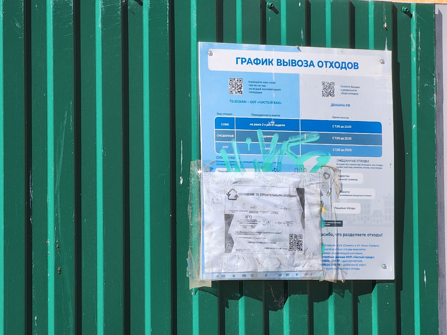 Дубна, тбо, Крупногабаритные отходы, Мусорный контейнер,