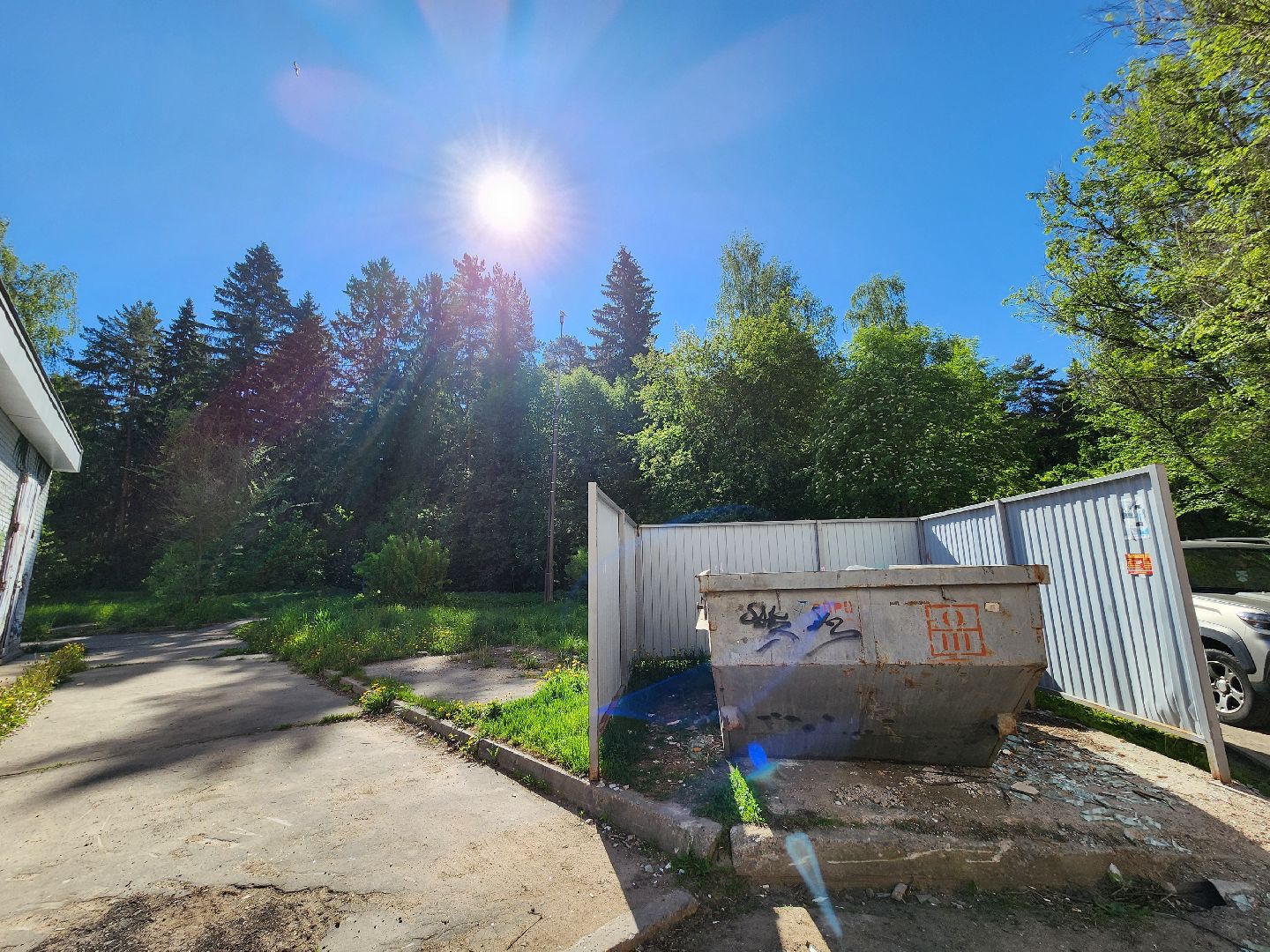 Дубна, тбо, Крупногабаритные отходы, Мусорный контейнер,