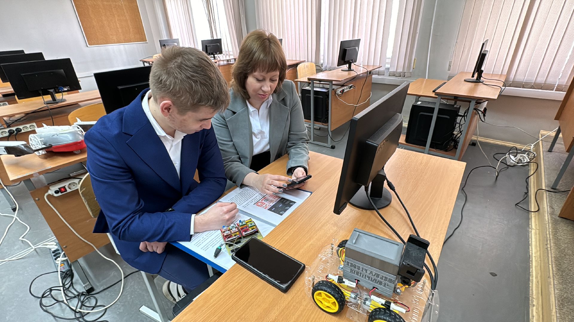 Одинцово, Робот-кондитер, Призер ВОШ, Подмосковье, Одаренные дети,