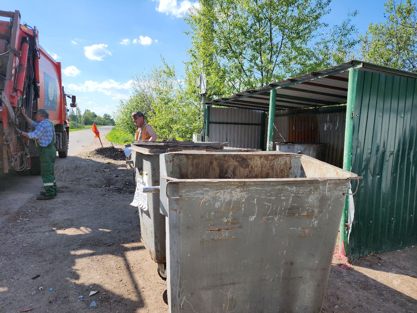серпухов, подмосковье, контейнерная площадка, мусорные площадки, мусорный контейнер,