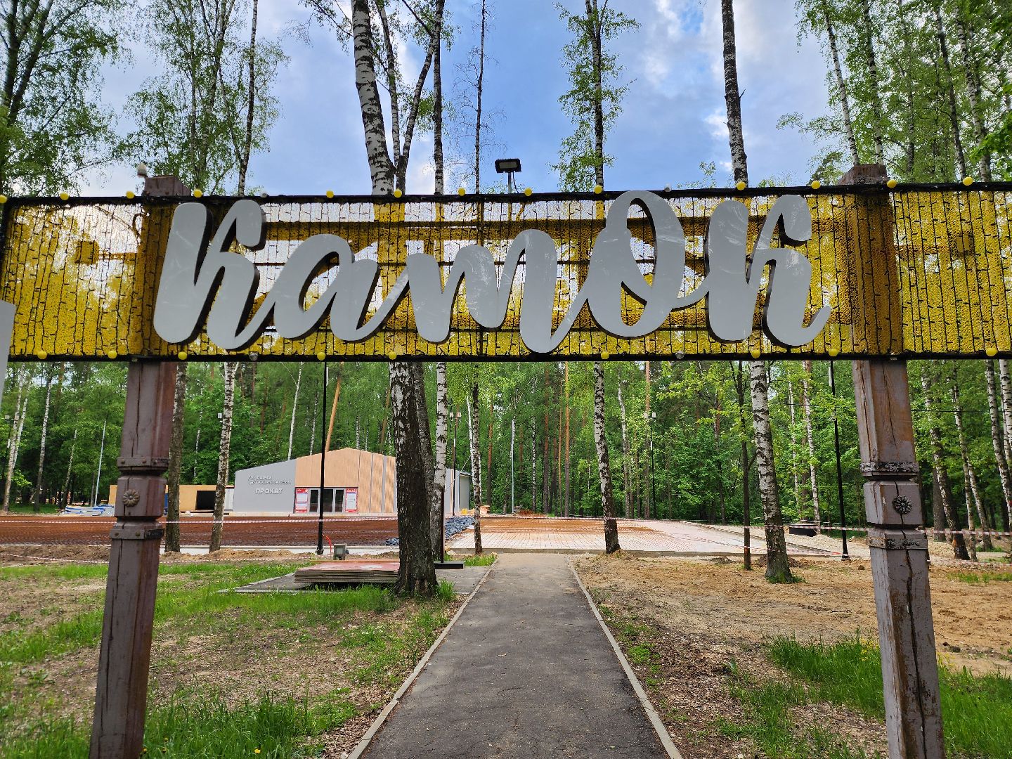 ногинск, ремонт, каток, парки, строительство, жители, общество,