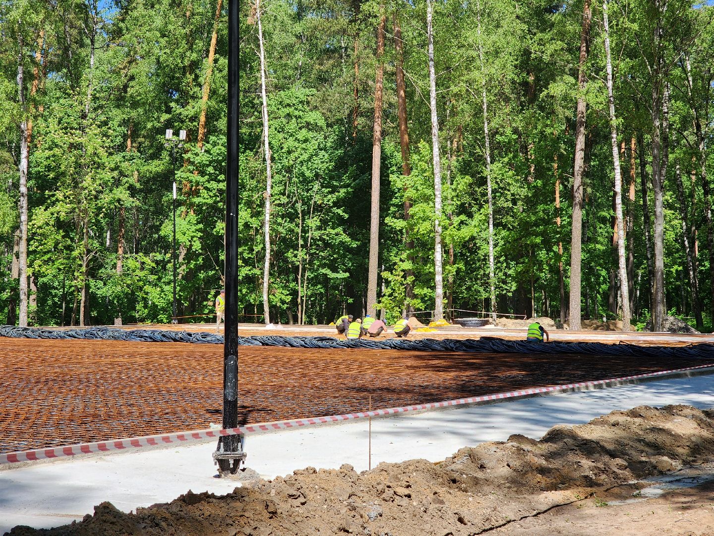 ногинск, ремонт, каток, парки, строительство, жители, общество,