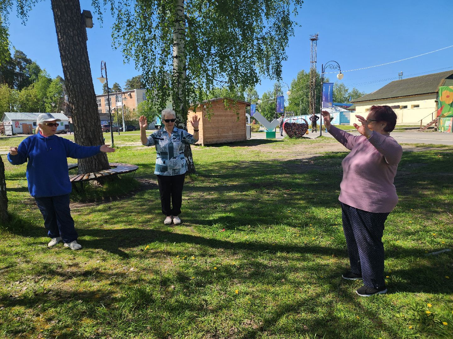 шатура, городской парк шатура, лето в подмосковье,