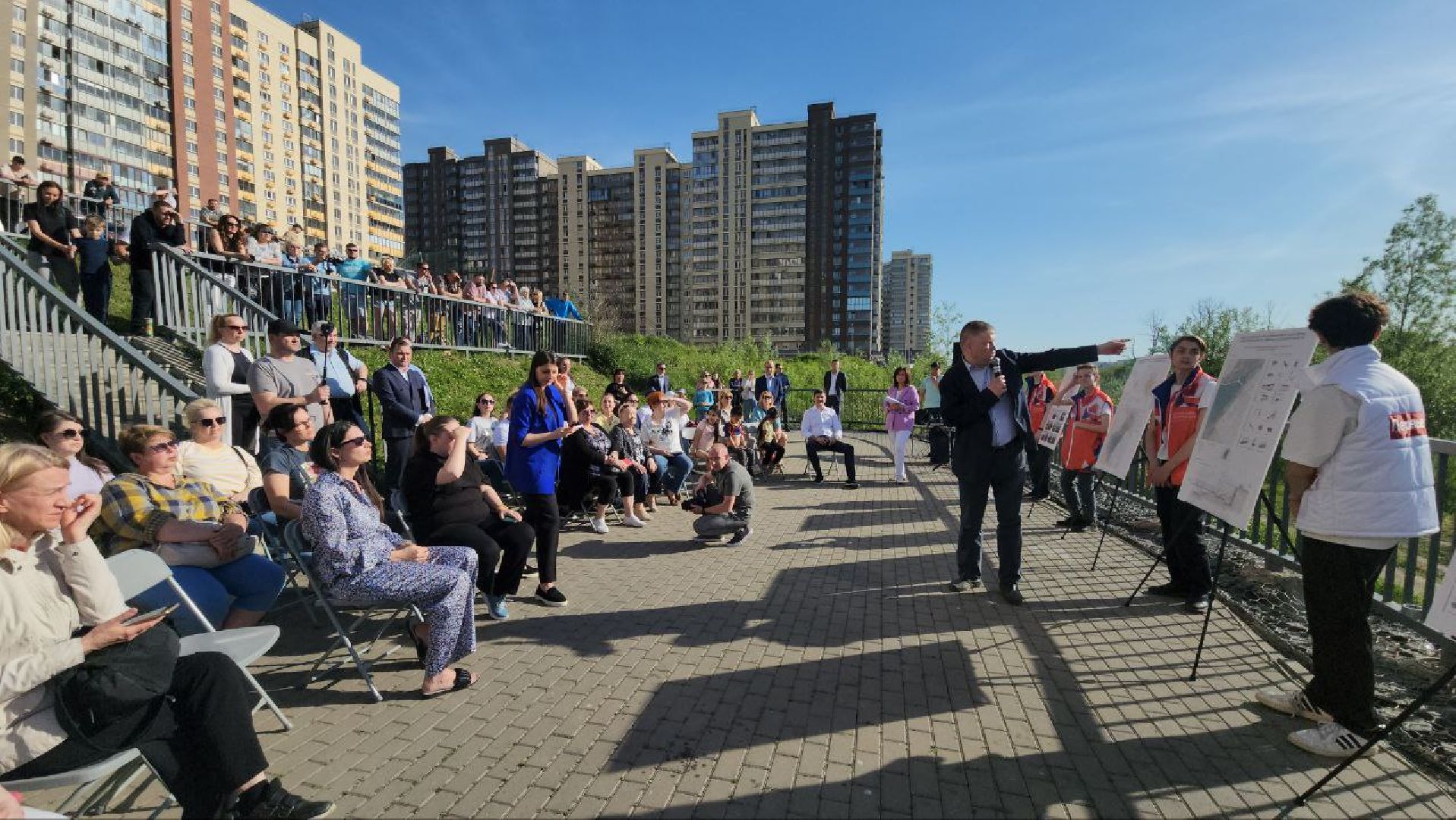 Люберцы, глава городского округа люберцы владимир волков, выездная администрация, озеро черное, благоустойство,