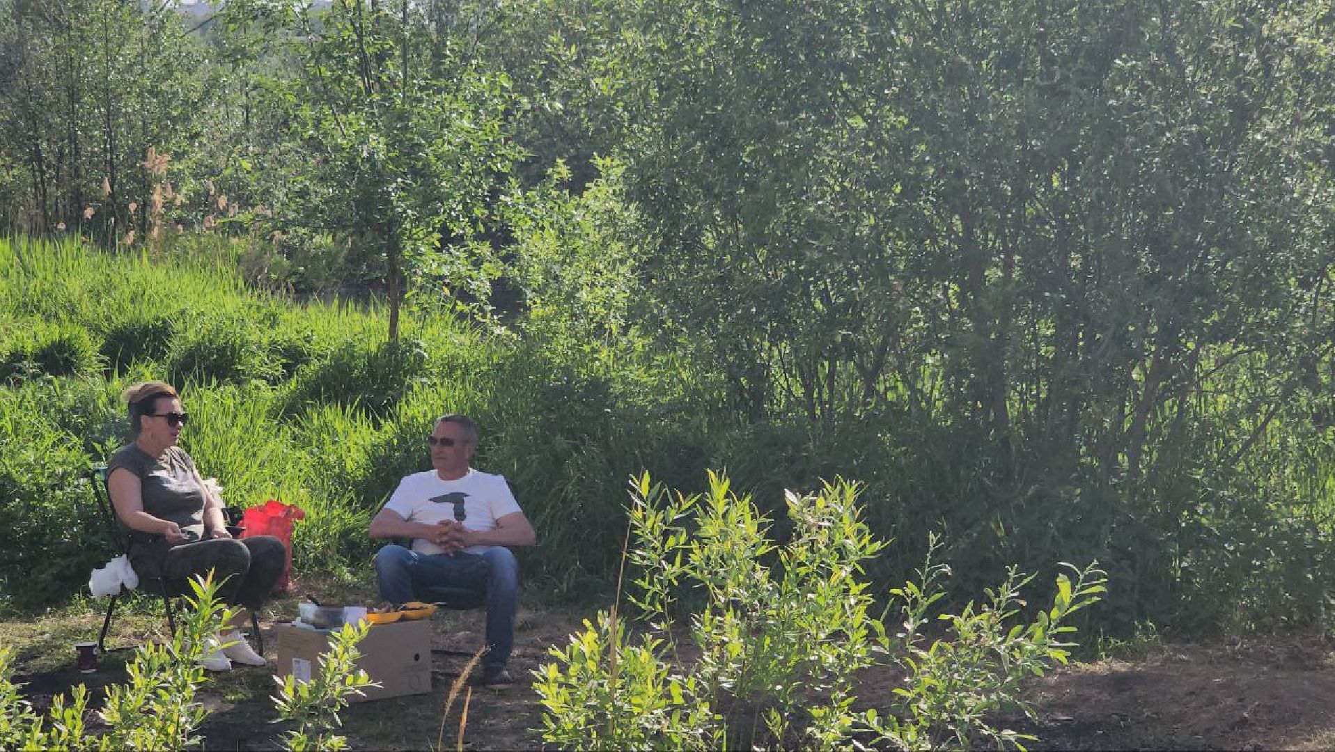 Люберцы, глава городского округа люберцы владимир волков, выездная администрация, озеро черное, благоустойство,