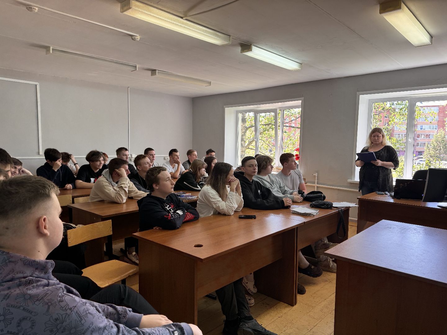 шаховская, колледж, лекция,