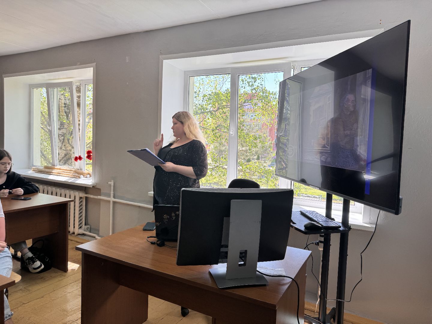 шаховская, колледж, лекция,