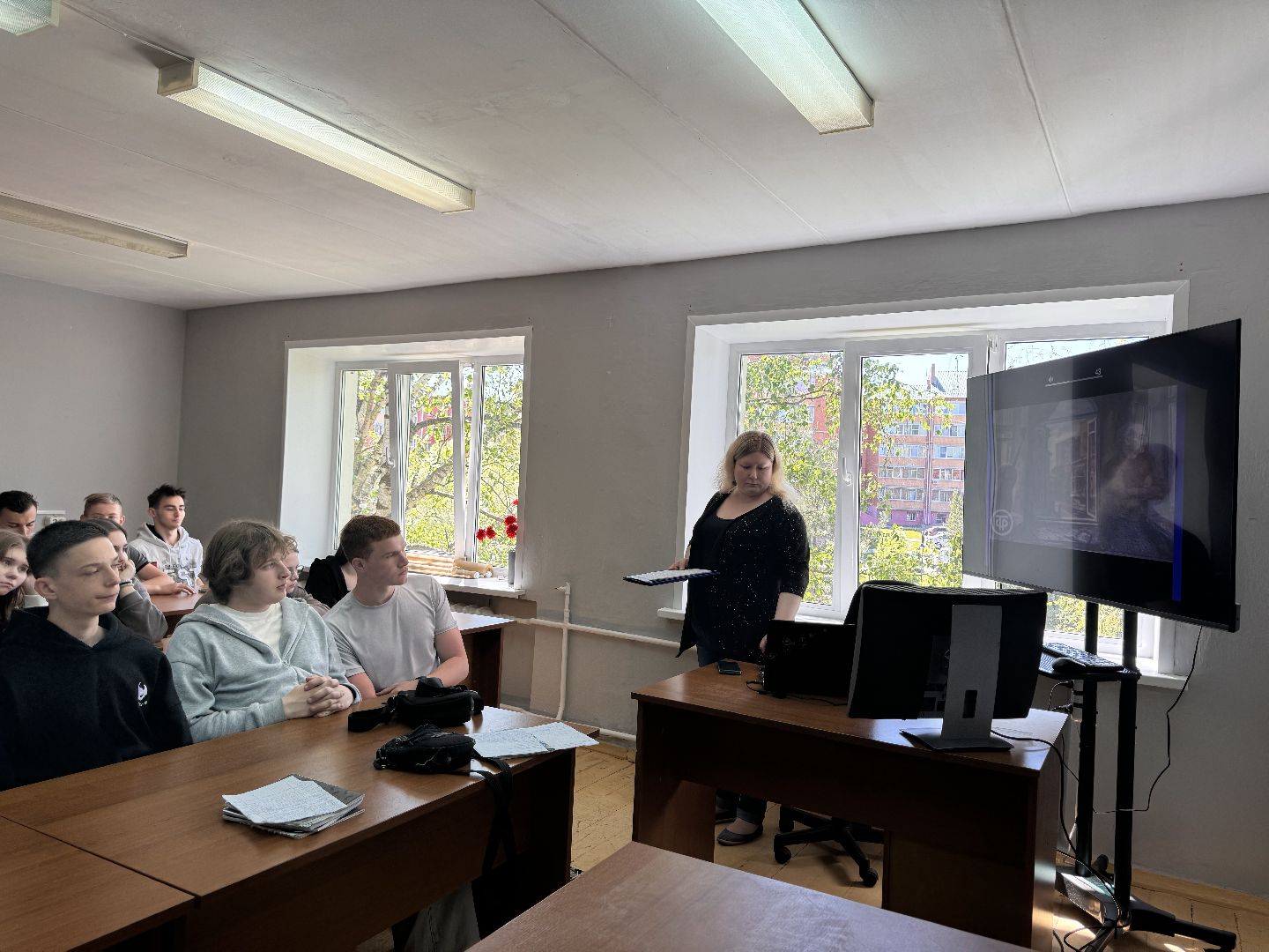 шаховская, колледж, лекция,