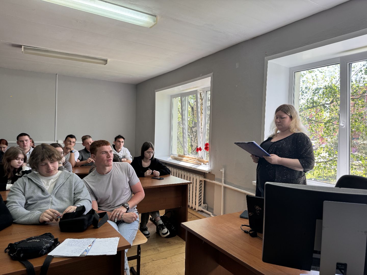 шаховская, колледж, лекция,