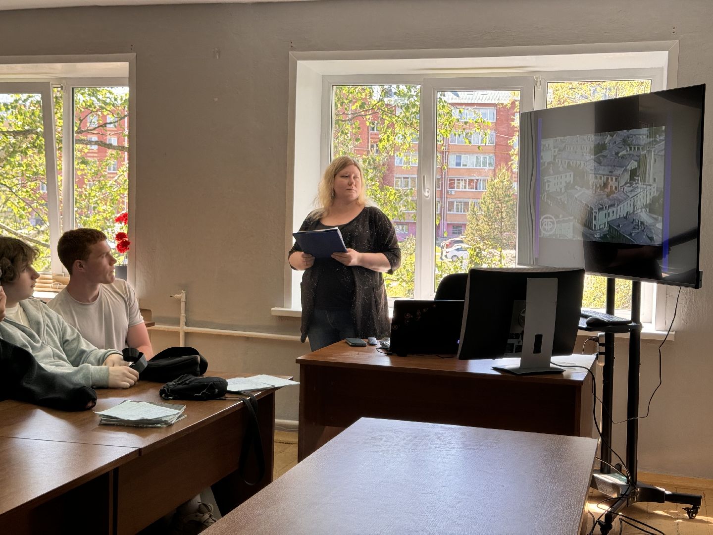 шаховская, колледж, лекция,