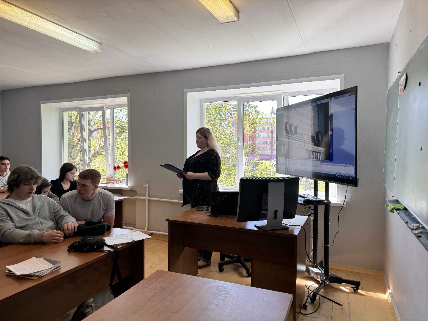 шаховская, колледж, лекция,