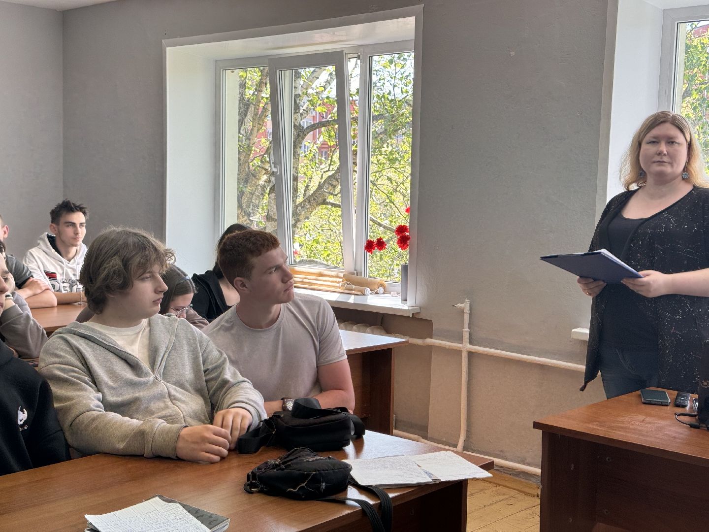 шаховская, колледж, лекция,