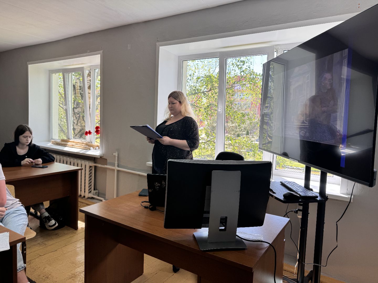 шаховская, колледж, лекция,