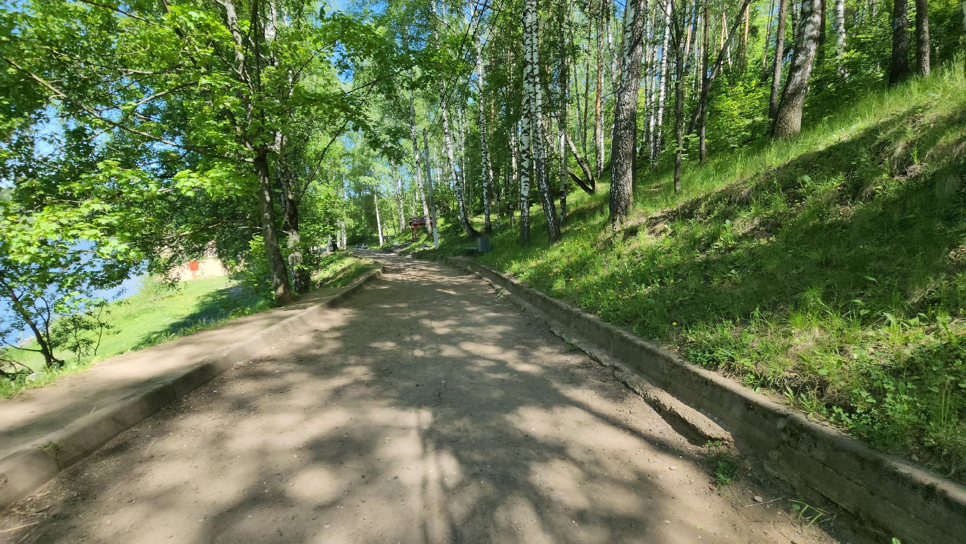 красногорск, новая плотина, строительство, пляжный сезон,