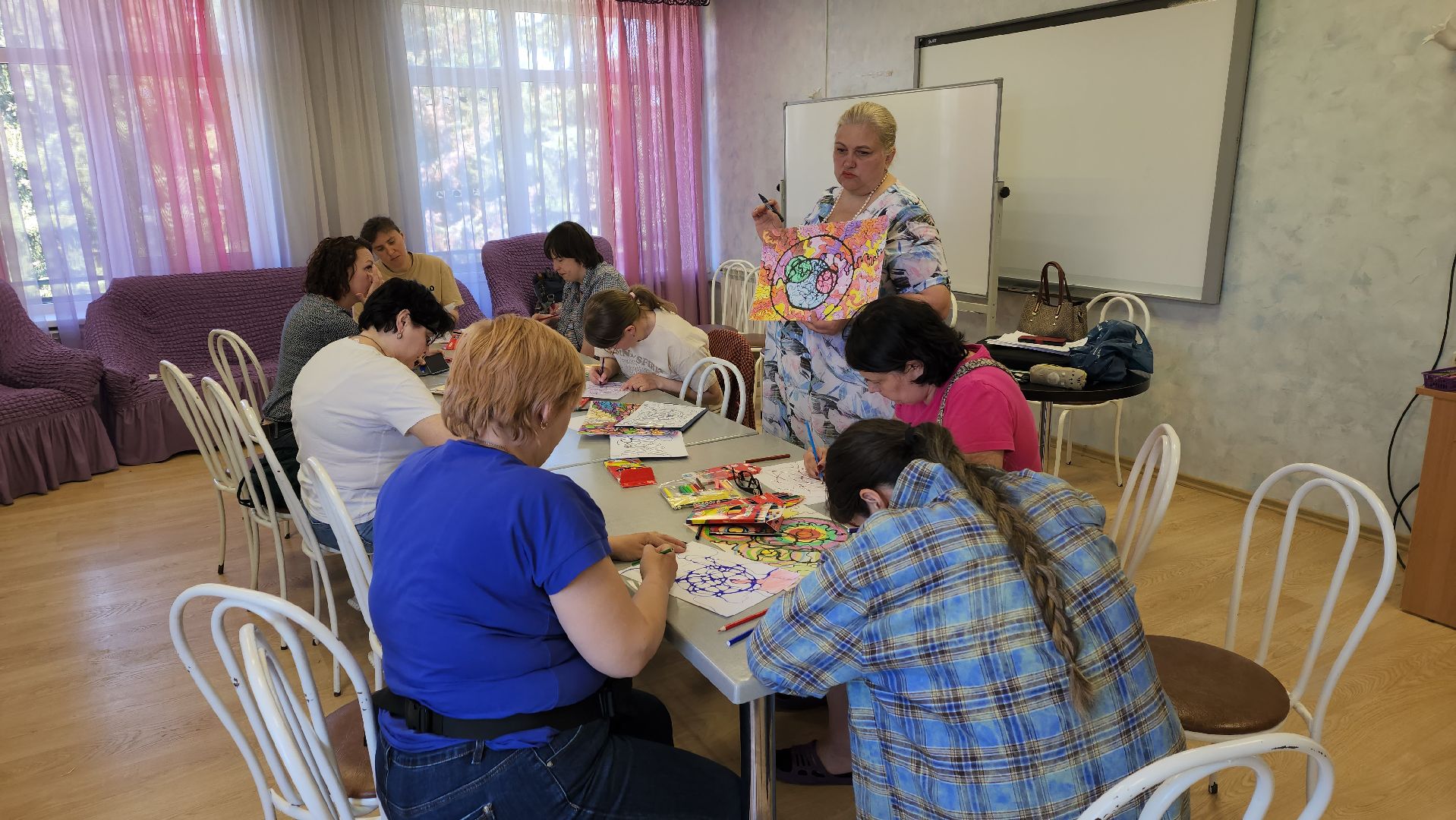 ивантеевка, мамы, инвалиды, нейрографика, психология,