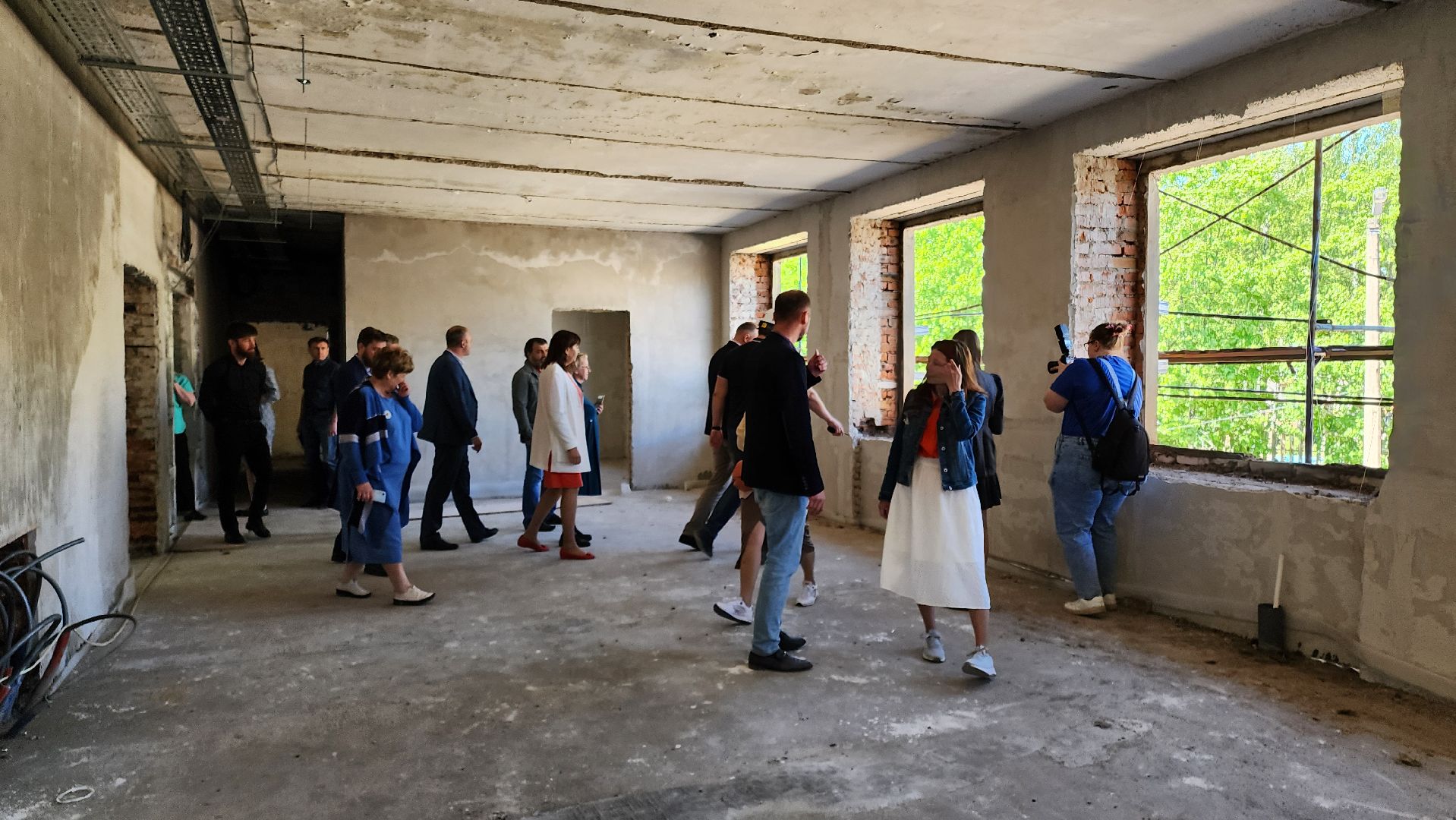 кашира, ожерелье, ремонт, капитальный ремонт школы, вентфасад, инженерные системы, благоустройство, детская площадка,