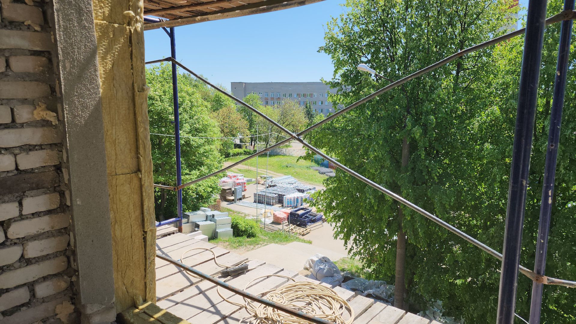 кашира, ожерелье, ремонт, капитальный ремонт школы, вентфасад, инженерные системы, благоустройство, детская площадка,