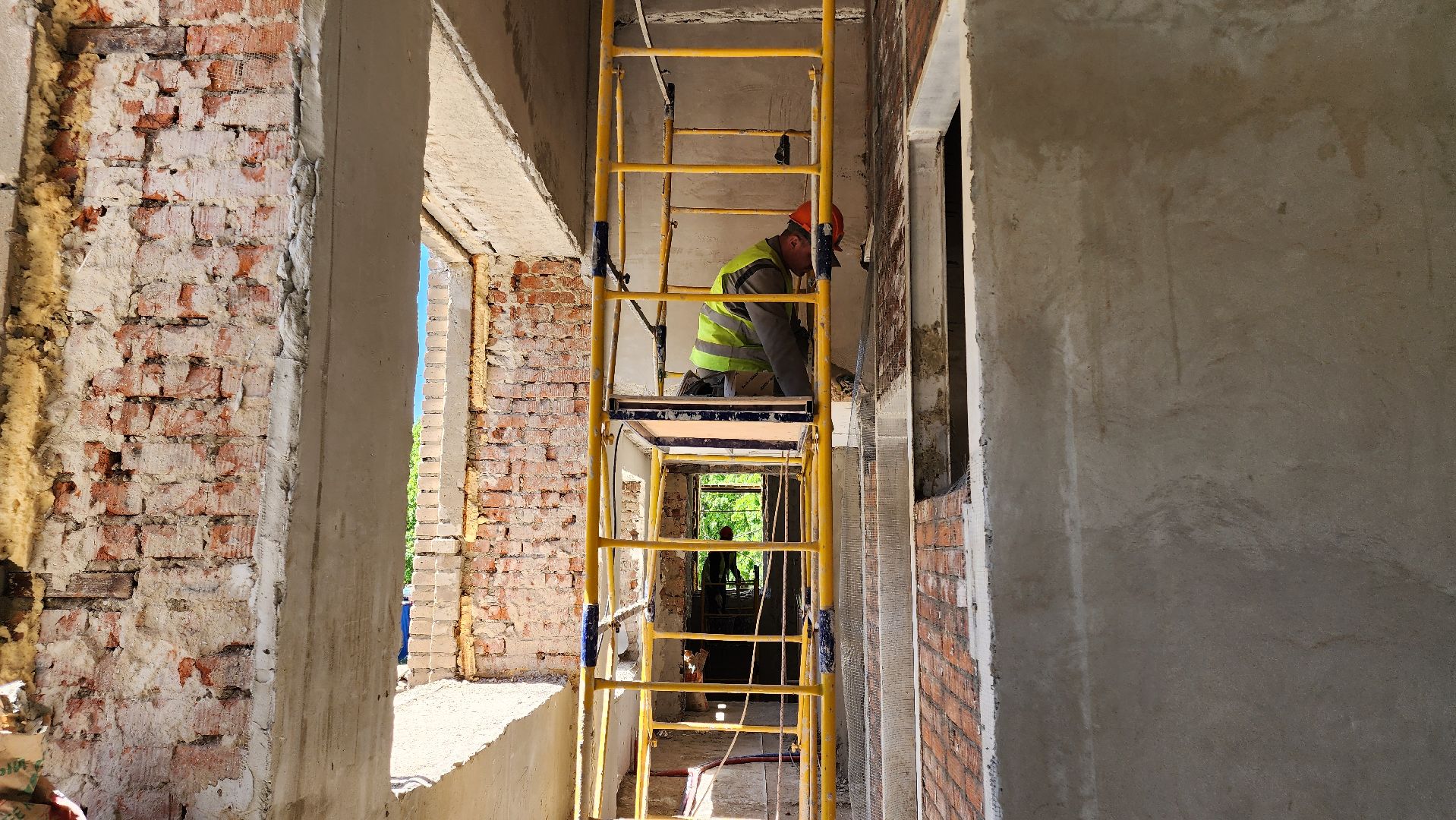 кашира, ожерелье, ремонт, капитальный ремонт школы, вентфасад, инженерные системы, благоустройство, детская площадка,