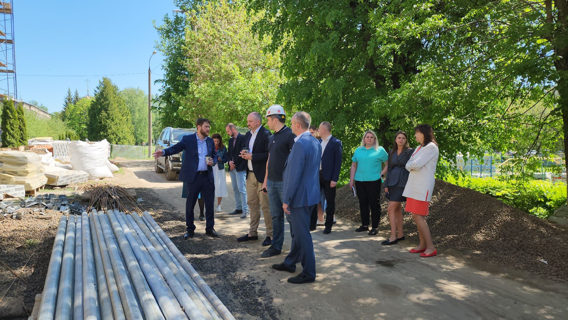 кашира, ожерелье, ремонт, капитальный ремонт школы, вентфасад, инженерные системы, благоустройство, детская площадка,