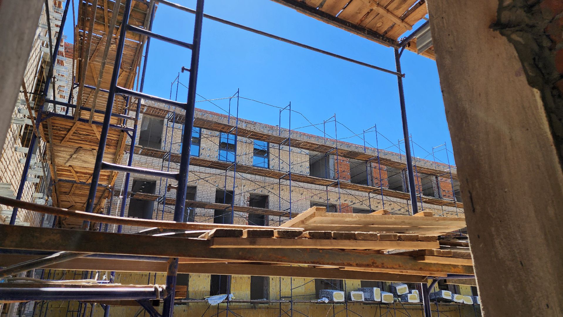 кашира, ожерелье, ремонт, капитальный ремонт школы, вентфасад, инженерные системы, благоустройство, детская площадка,