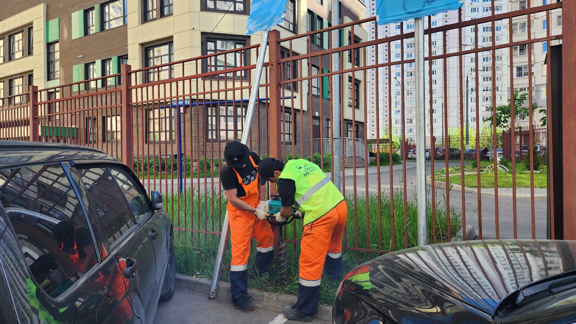 долгопрудный, парковка, стоянка, знаки, пдд,