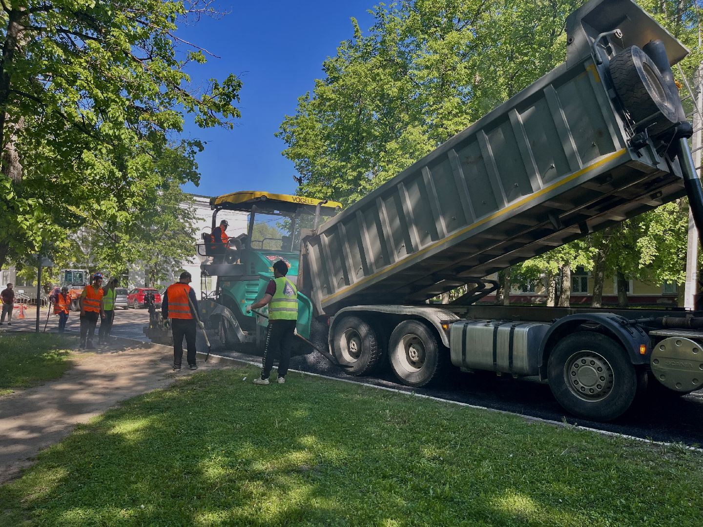 наро-фоминский городской округ, апрелевка, благоустойство, ремонт дорог,