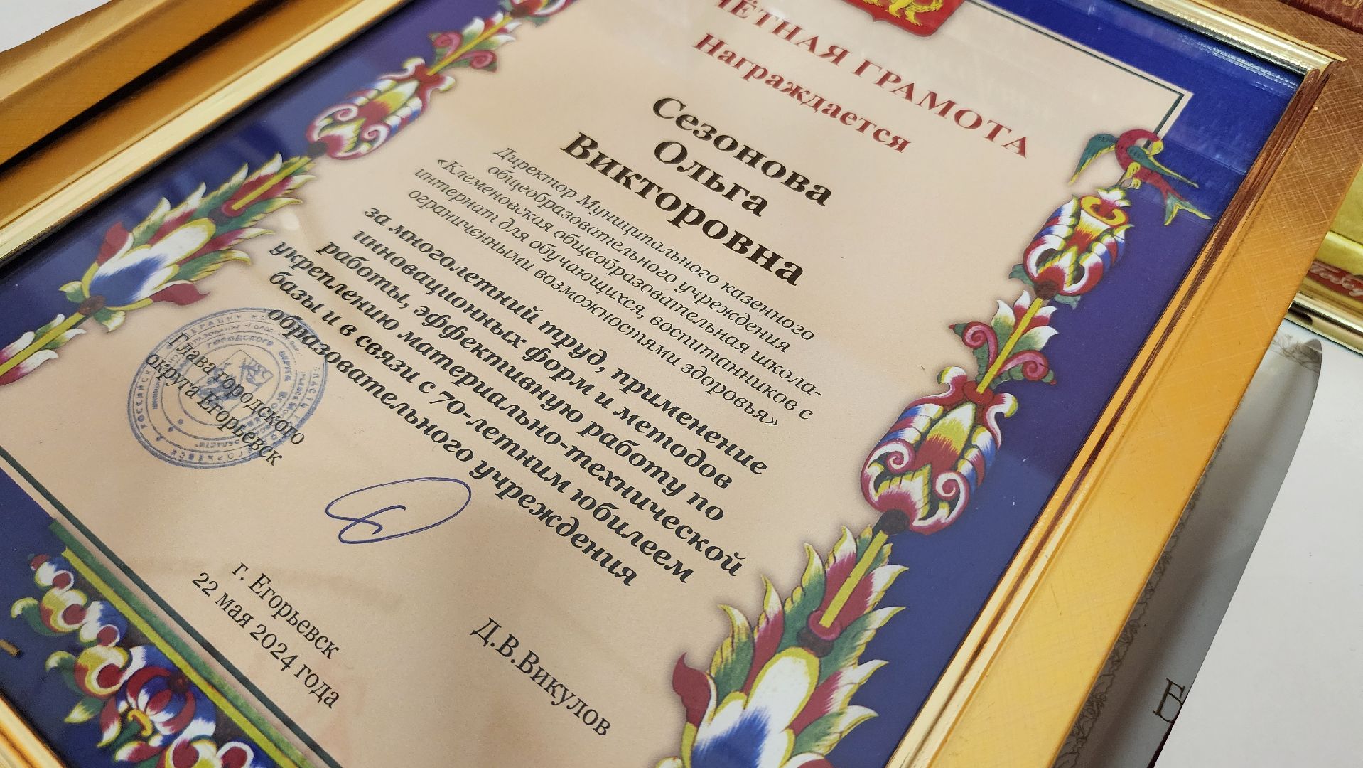 Егорьевск, Подмосковье, Московская область, Юбилей, Школа интернат, Дети,