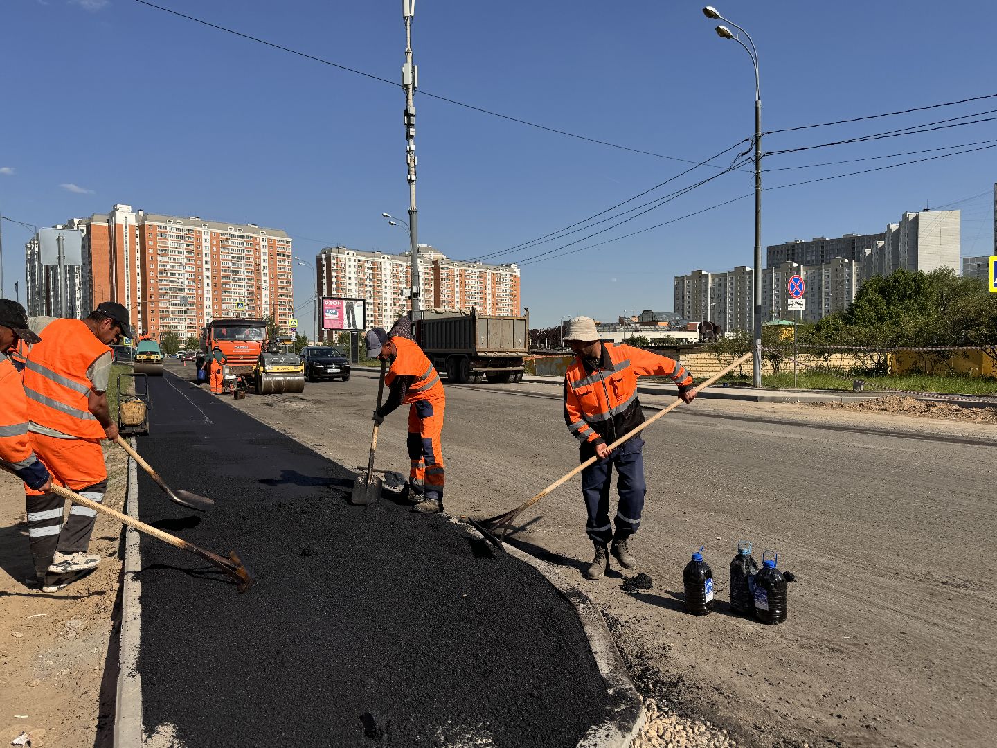 Одинцово, Дороги, Ремонт дорог,