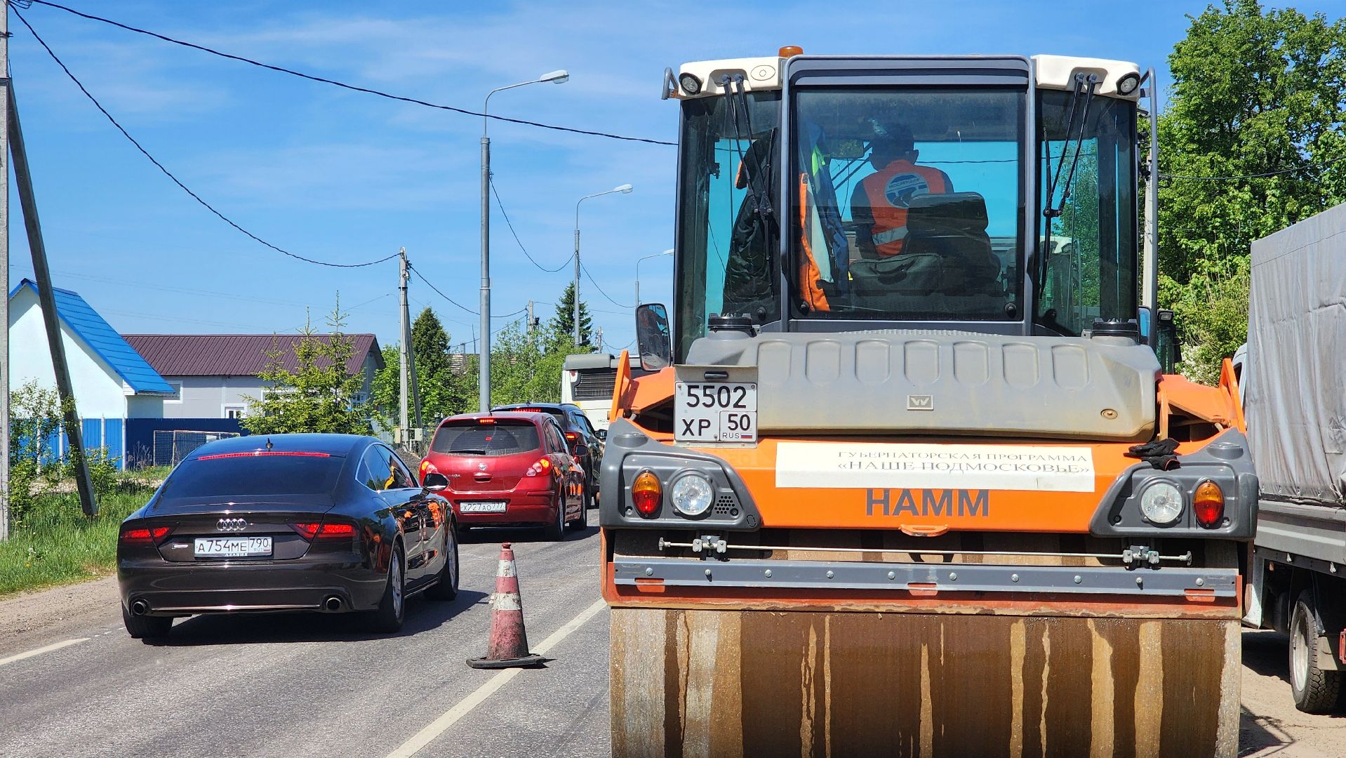 ступино, ремонт дороги, дороги подмосковья,