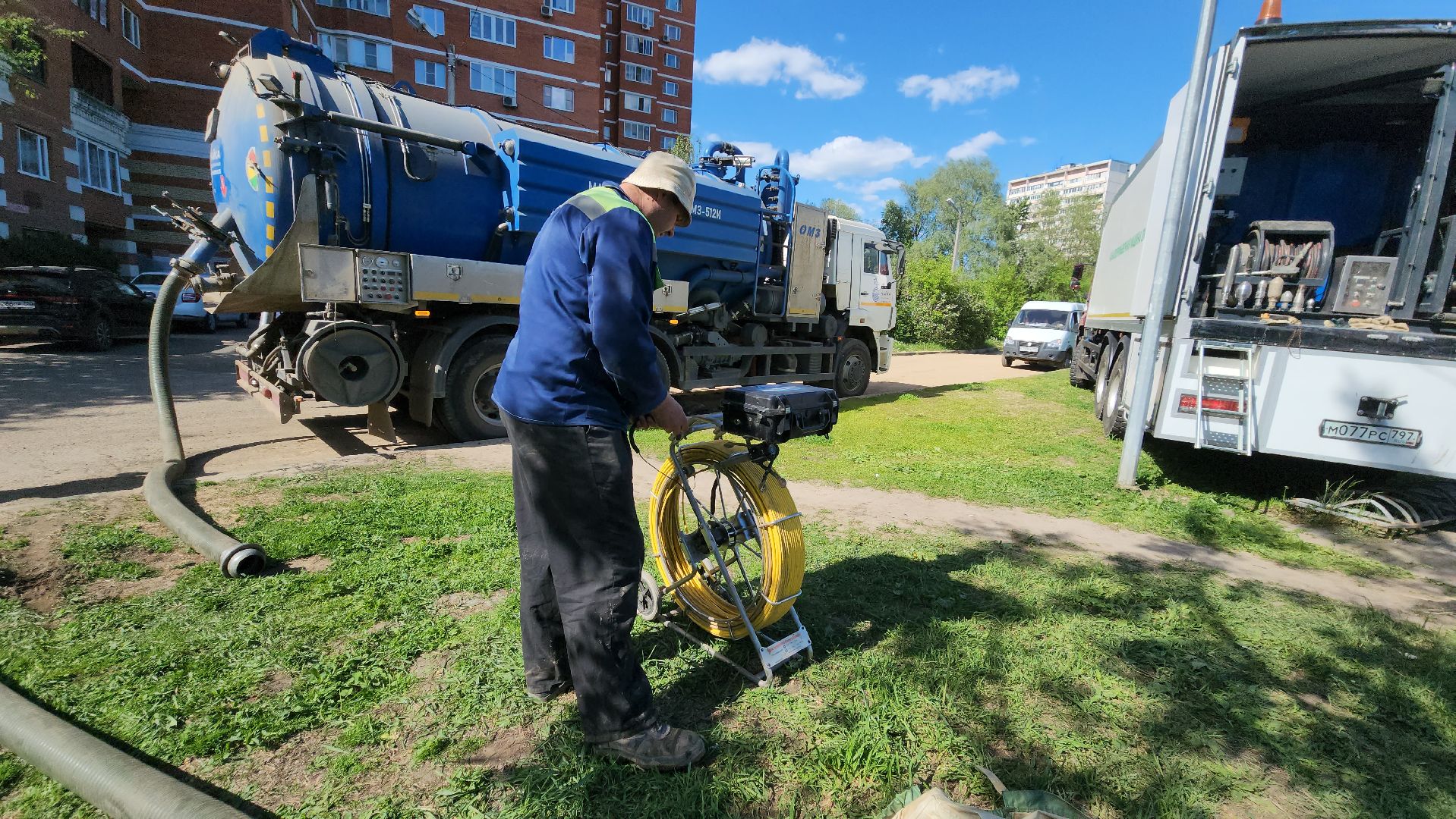Водоканал, Колодец, Лобня, ливневка, Ливневая канализация,